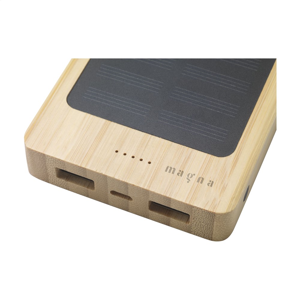 Solar Powerbank 8000+ Wireless Charger externe oplader Solar Powerbank 8000+ Wireless Charger externe oplader