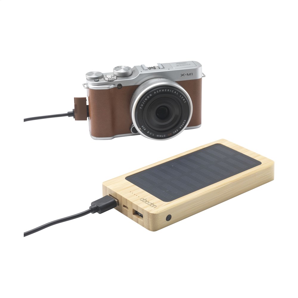Solar Powerbank 8000+ Wireless Charger externe oplader Solar Powerbank 8000+ Wireless Charger externe oplader
